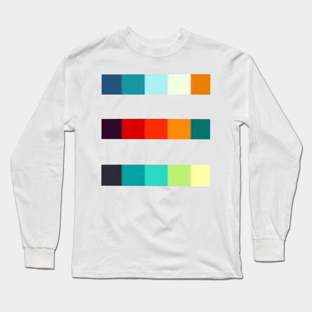 color schemes Long Sleeve T-Shirt by aleajsstuff